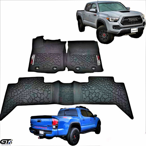 Tapetes Toyota Tacoma Trd Pro Tapetes Uso Rudo Oem 2016-2023 Foto 9