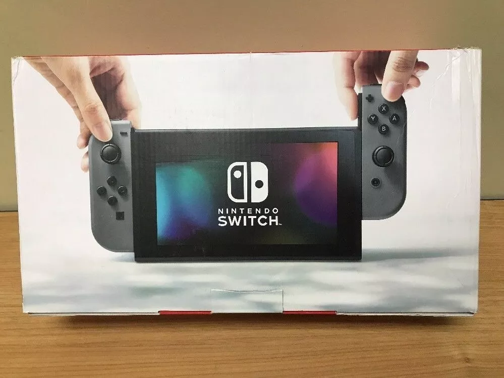 La Consola Gris Nintendo Switch De 32 Gb Con Joy-con Gris Y 
