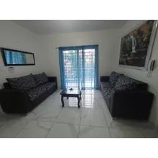 Se Renta / Alquila Apartamento Amueblado En Santiago, Res. Blue Amber, Tercer Piso