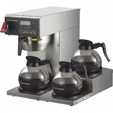 Coffee Pro Cp3ai Cafetera Comercial De 3 Quemadores, 15.8 X.