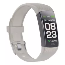 Smartwatch Reloj Smart Xion X-watch55 Gry Smartband Color Gris Color De La Caja Blanco Color De La Malla Gris Color Del Bisel Negro