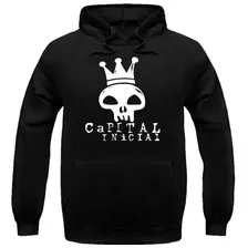 Blusa Moletom Capital Inicial Rock Banda Pronta Entrega Top