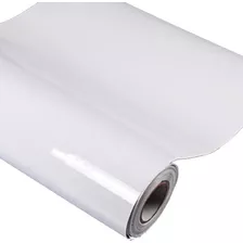 Adesivo Branco Para Mesa Efeito Laca Brilho Leitoso 50m X 1m