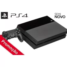 Ps4 Playstation 4 500gb Seminovo + 1 Controle + 1 Jogo