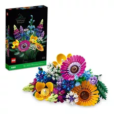 Lego Icons Ramo De Flores Silvestres Flores Artificiales Con