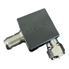 Adaptador Para Antena Coaxial Smart Tv Samsung 90º Graus