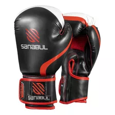 Guantes De Boxeo Sanabul 14 Oz Negro/rojo