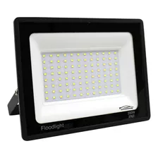 Mini Refletor Holofote Led 200w Smd Branco Frio Bivolt Ip67