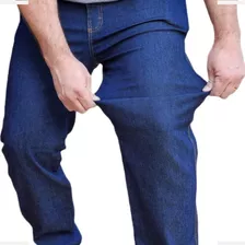 Calça Jeans Reforçada Elastano Tradicional Masculina