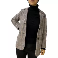 Blazer Saco Abrigo Mujer Moda: Elegante, Oficina, Cuadros