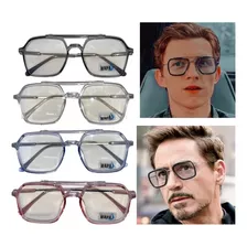 Lentes Tony Stark Descanso Gafas Gamer Bloqueo Luz Azul 