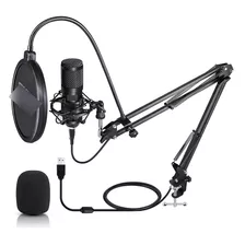 Pyle Usb Microphone Boom Mic Kit Soporte De Brazo De De De Y