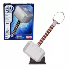 Maqueta De Rompecabezas Martillo Mjolnir De Thor