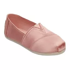 Alpargata Zapato Niña Toms - Rose Cloud Satín