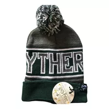 Gorro De Lana Con Pompón Slytherin - Harry Potter