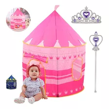 Casa De Campaña Niños Plegable Portátil Castillo Princesas