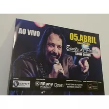 Flyer:show Benito Di Paula -show Do Dvd -porto Alegre R.s 