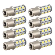 Kit 10 Lâmpada Ré 18 Led Smd Luz Tuning 1156/1157 P21w Xenon