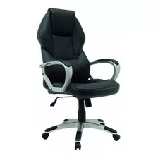 Silla Ejecutiva Escritorio Apoya Brazos Negra Xtech Qzy-1110