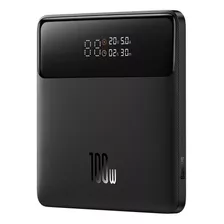 Power Bank Baseus Blade 100w 20000mah Para Macbook Laptop Cor Preto