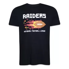 Camiseta New Era Las Vegas Raiders Tecnologic Preto