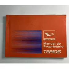 Manual Do Proprietário Do Daihatsu Terius 1998 Ótimo Estado