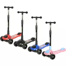 Scooter Plegable 3 Ruedas Con Luces Para Niños Spacezat