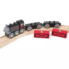 Amplificador Hape Steamera Freight Train Classic Negro Negro