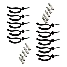 Soporte De Pared P/ Guitarra Bajo Ukelele X 10 Unid.+tarugos