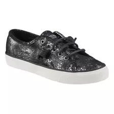 Tenis Sperry Seacoast Snake Gris Mujer Sts96991
