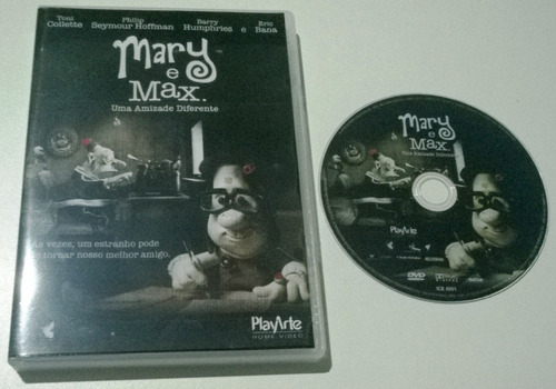 Dvd Mary E Max - 2009 - Dir.  Adam Elliot