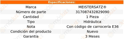 1- Cremallera Hidrulica 323ci 2.5l 6 Cil 2000 Meistersatz Foto 2