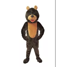 Fantasia Urso Marrom Mascote , Boneco De Vestir