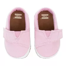Zapato Alpargata Bebé Niña Toms Crib - Pink Canvas