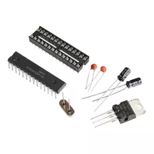 Kit Standalone Atmega328p Cristal Cap Regulador Nfe No Full