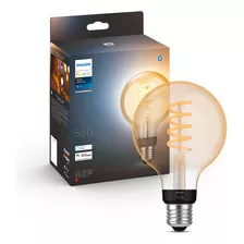 Ampolleta Led Philips Hue Globo E27 G93 Blanco Frio Y Calido Color De La Luz Blanco De Frío A Calido