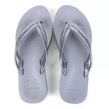 Sandália Havaianas Wedges - Cinza Escuro