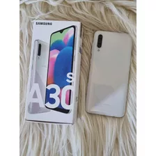 Celular Samsung Galaxy A30s Blanco Impecable 