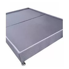 Base Cama Micro Fibra Gris Envío Bogotá O Soach