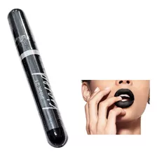 Labial Liquido Negro Intransferible No Mancha