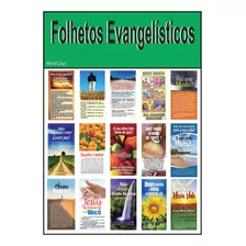 Folhetos Para Evangelismo Pacote Com 1000 Un. Temas Variados