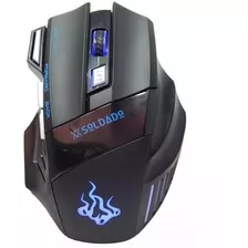 Mouse Gamer Soldado - 3000dpi Mod Gm-700 Preto