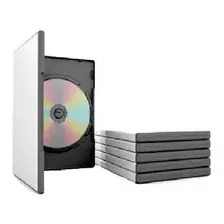 Caja Dvd Box Simple 14mm X Pack X 30 Unidades 