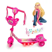 Patinete Infantil Barbie Lançamento 2023 