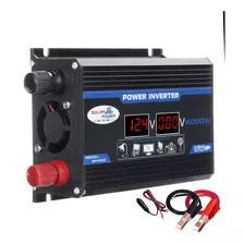 Inversor De Carro Digital Inteligente 2 Usb 12v A 220v 4000w