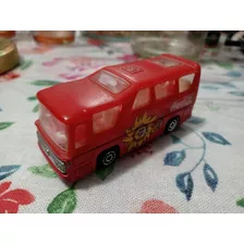 Autito A Escala 1/64 Majorette Minibus Coca Cola