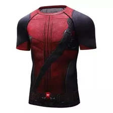 Playera Camisa Deadpool Marvel Avengers Cosplay Comic Licra