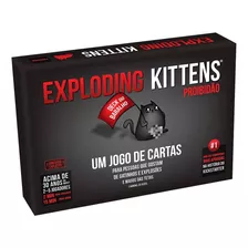 Exploding Kittens Proibidão Jogo Cartas Galápagos Original