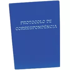 Livro Protocolo De Correspondência 100 Folhas 1/4 Brochura