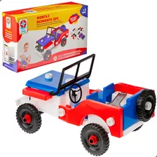 Jipe Jeep Carrinho De Montar E Desmontar Brinquedo - Estrela